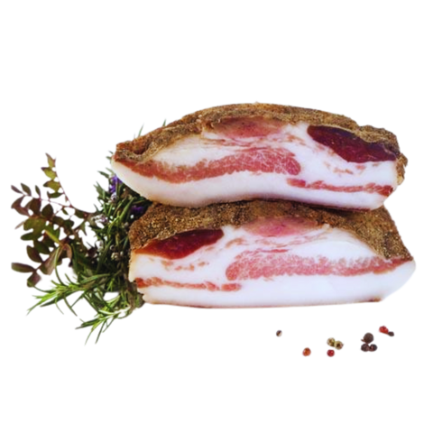 Guanciale - sertés tokaszalonna