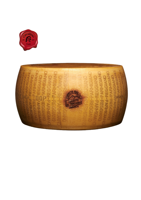 Parmigiano Reggiano D.O.P. - eredeti, hamisítatlan parmezán sajt - 24 hónapos érlelés