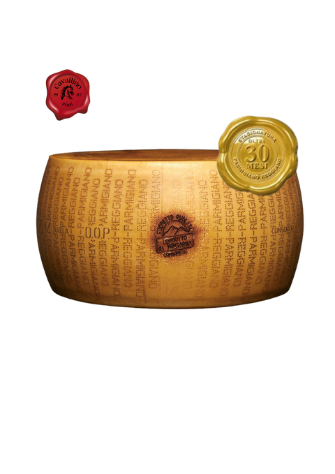 Parmigiano Reggiano D.O.P. - eredeti, hamisítatlan parmezán sajt - 30+ hónapos érlelés