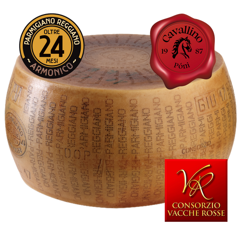 Parmigiano Reggiano Vacche Rosse – 24 hónapos érlelés