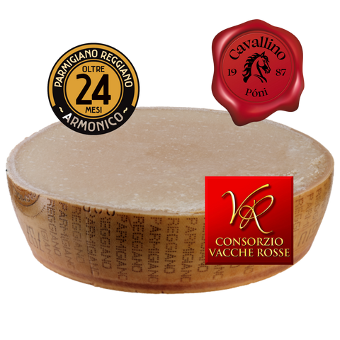 Parmigiano Reggiano Vacche Rosse – 24 hónapos érlelés
