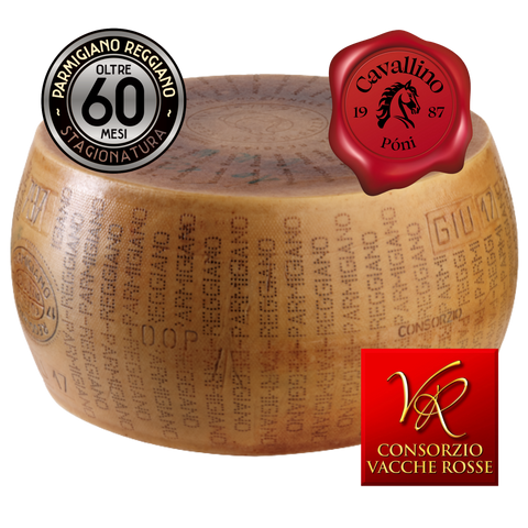 Parmigiano Reggiano Vacche Rosse – 60 hónapos érlelés