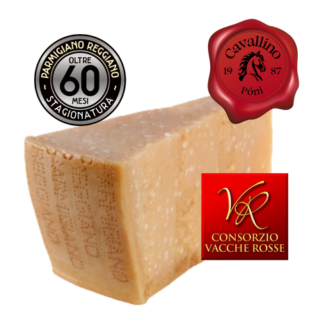 Parmigiano Reggiano Vacche Rosse – 60 hónapos érlelés