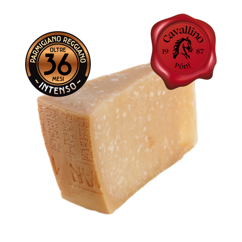 Parmigiano Reggiano D.O.P. - eredeti, hamisítatlan parmezán sajt - 30+ hónapos érlelés