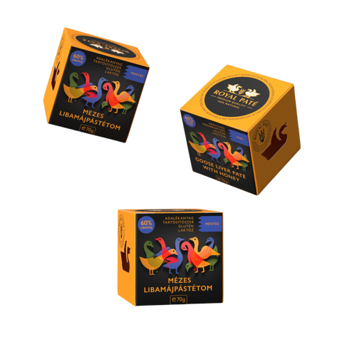 Mézes libamájpástétom